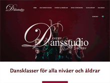 Tablet Screenshot of dansstudio.nu